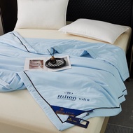 Cooling Summer Feather down Comforter Non-Cotton Washed Fabric Durable Light Weight for Children And