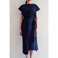 PAFON Akina Dress - Navy