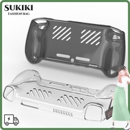 SUKIKII Handheld Game Console , Shockproof TPU Protective Cover,  Soft Transparent Anti-scratch Host