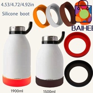 BAIHEE 11.5/12/12.5cm Boot for Water Bottle, Anti-slip Silicone Water Cup Protective Cover,  Anti-fa