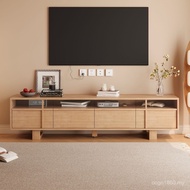 Retro Style Solid Wood TV Cabinet Postmodern Living Room Household Locker Log Bone Cable TV Cabinet 