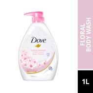 DOVE Sakura Blossom Body Wash 1L