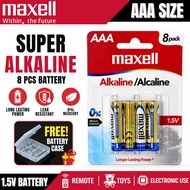 Japan Maxell 1.5V AAA Alkeline Battery AAA Batteries -8PCS