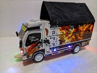 miniatur truk kayu variasi lampu/miniatur truk oleng murah/miniatur bus/miniatur truk terlaris/mainan anak/truk oleng miniatur