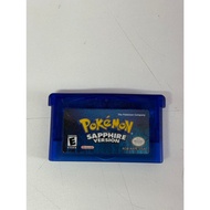 Gameboy Gba Pokemon Sapphre-USA Cartridge