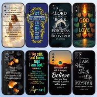 for Huawei Nova 2i 2 Lite 3 3i 4E 5i 5T 7 10 SE 8i Y61 Always Believe in Jesus 4Y16 TPU Black Soft S