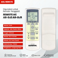 Remote AC General AR-DJ5 / Remot AC Fujitsu