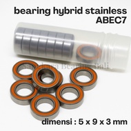 Bearing Hybrid SS MR 95 - 20S ABEC7 Stainless 5x9x3