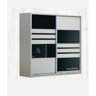 CARMEN 5FT (L) X 8FT (H) 2 DOOR SLIDING WARDROBE