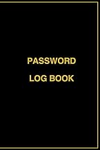 Password Log Book | Secure Internet Password Organizer with A–Z Tabs | 6x9 Inches, 110 Pages | Simpl