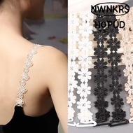 1Pair Invisible Adjustable Lace Flower Bra Straps - Perfect for Fashion Shows & Backless Dresses