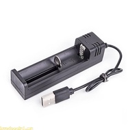 Love 1Slot  Charger Intelligent USB Charger for 18650 14500 26650 Rechargeable