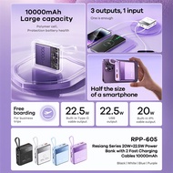 Remax RPP-605 10k mAh wired powerbank