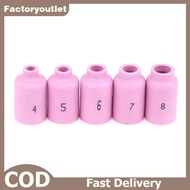 FCMY 42mm 54N14 54N15 54N16 54N17 54N18 Alumina Ceramic Nozzles For TIG WP17 18 26 Welding Torch Acc