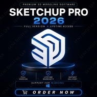 SketchUp Pro 2026 | Vray | Enscape 3D | Windows (Lifetime Use)