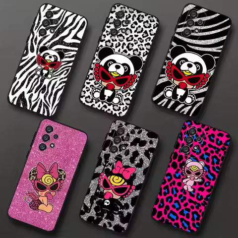 H-Hysteric M-Mini Phone Case For Samsung S 25,24,23,22,30,21,10,9,Ultra,Plus,Lite,FE,4,5G Black Soft