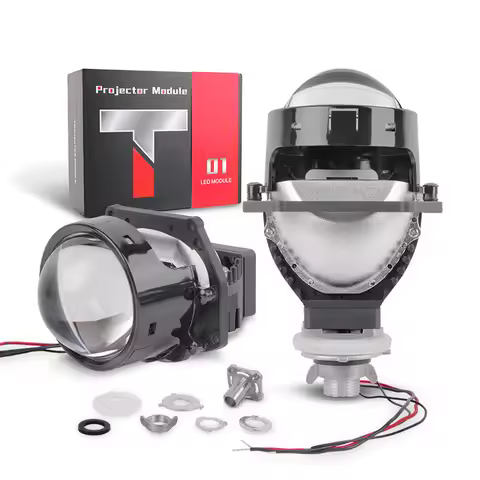 3 Inch RPG Bi LED Projector Headlight Laser Lens h7 h4 led High Low Beam Car Retrofit Lamp Super Bri