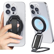 MindskyAllAluminumAlloyUpgradeforMagSafePhoneRingHolderwithFingerStrap,MagSafeAccessoriesCompatible1