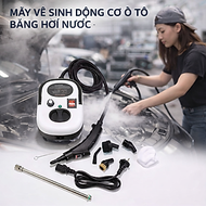 Máy Vệ Sinh Hơi Nước Nóng Đa Năng Cao Cấp – Làm Sạch Khoang Máy Ô Tô, Cửa Kính , Điều Hòa