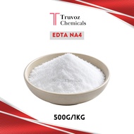 EDTA Tetrasodium Salt (EDTA Na4) 500G/1KG | Cleaning & Detergent Ingredient | Industrial & Cosmetic 
