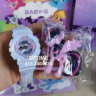 CHINA SET CASIO BABY-G X PONY COLLECTION BA-110FH-2APRX / BA-110FH-2A / BA-110FH WOMEN ANALOG DIGITA
