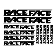 raceface bike frame set stickers