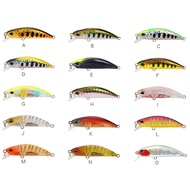 SUKE 50mm 5g Sinking Minnow Fishing Lure Swimbait Hard Artficial Bait Wobbler Bass Tackle Bait Lure 