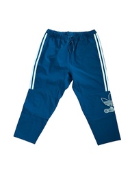 Adidas Man Blue Joggers Ankle Track Pants 男裝藍色運動九分褲 not Nike
