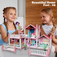 BEAUTIFUL HOUSE doll HOUSE toy dismantle and assemble entertainment toys