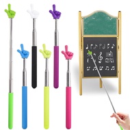 6 PCS Pointer Stick Set for Classroom, Teacher Pointer, Retractable Stick Set Kit for Classroom Whit