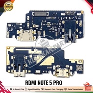 Flexible Charger Redmi Note 5 / Redmi Note 5 Pro FULL COMPONENTS IC Flexible Flexible Connector Cas 