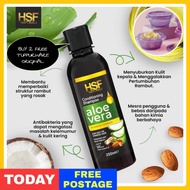 (ORIGINAL HQ) HSF NATURALS SHAMPOO ALOEVERA | SHAMPOO ALOEVERA HSF | SHAMPOO RAMBUT LEBAT RAMBUT LEM