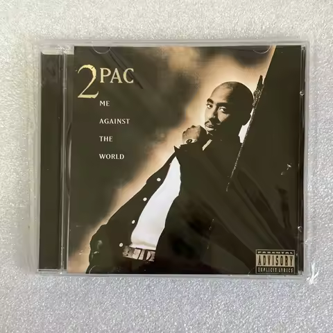 R&B Tupac Amaru Shakur 2pac Music CD Me Against the World Album Intro Music Record Cosplay Walkman C