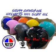 SGV ORIGINAL HELMET MERAH GOLD BIRU HITAM ORANGE PGREEN AND LAIN2