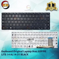 Original Laptop Keyboard for ASPIRE LITE 14 AL14-31 BLACK