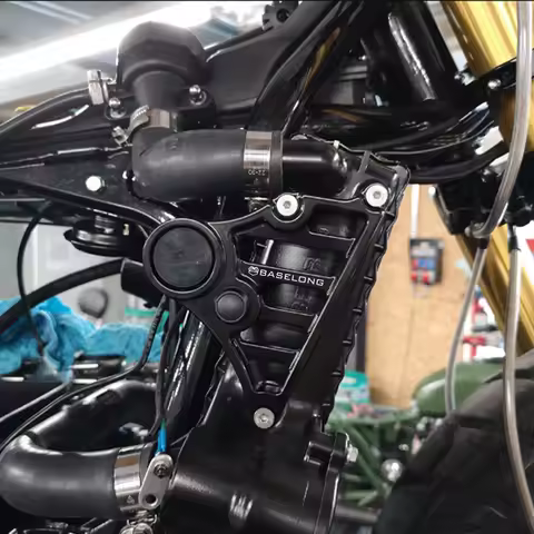 for BMW K75 K100 K1100 K1 Cafe Racer M-lock Mounting Bracket Side electronic ignition lock Start Swi