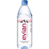 Evian Natural Mineral Water 1 Liter