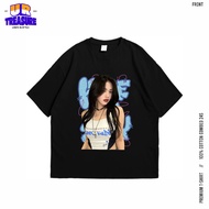 Oversized T-Shirt An Yujin IVE Cotton Combed 24s / Tshirt IVE Yujin By UR Treasure