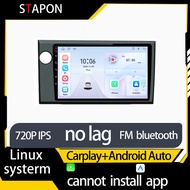 STAPON 9inch for honda brv linux mp5 with carplay android auto fm 1280x720p ips screen mirror link t