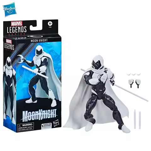 Original 6 Inch Marvel Legends Exclusive Moon Knight Action Figures Toys Collection Gift