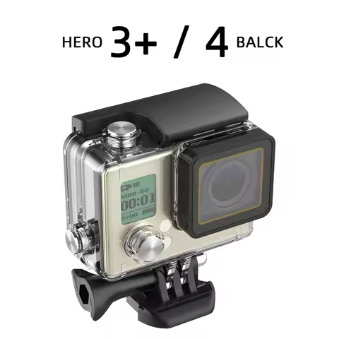 Diving Underwater Housing Protector Cover For GoPro Hero4 3+ Waterproof Case Filter Camera Accessori