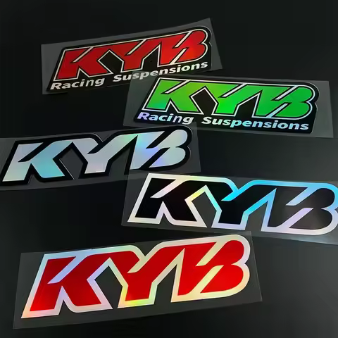 KYB Front Fork Suspension Style Vinyl Decal Racing Suspension Motorcycle Decorative Sticker