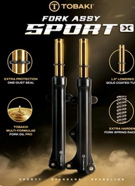 TOBAKI-X Fork SPORT Lowered 1.5 | Y15 NVX Y16 LC135 5S 4S V8 Fi | Y15ZR Y16ZR Y16 ABS NVX155 V2 RS15
