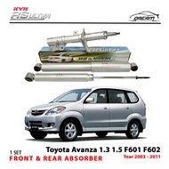 Toyota Avanza 1.3 1.5 F601 F602 Kayaba KYB RS Ultra Front And Rear Absorber Set 332HD01 332HD02 342HD14