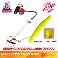 Apache TurboCUT® NC01 Nylon Grass Cutting Mowing Rope Brush Cutter Trimmer Line 67m X 2.6mm X 1lb For Garden Tali Mesin