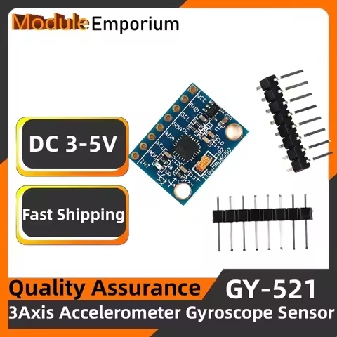 GY-521 MPU-6050 MPU6050 Module 3 Axis analog gyro sensors+ 3 Axis Accelerometer Module