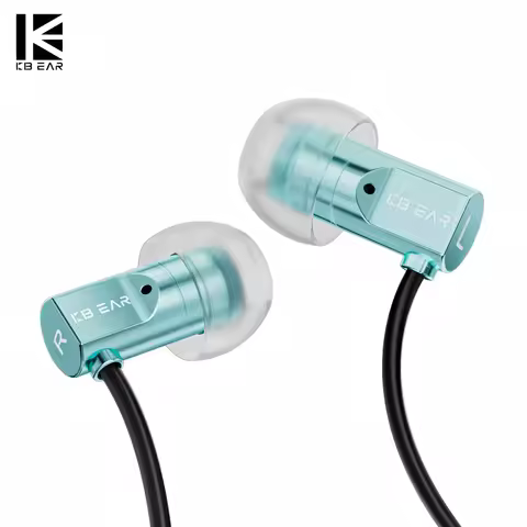 KBEAR Dumpling Plus Sleep-Focused Dynamic Earphones Ultra-flat Housing Wired Headset Noise Canceling