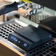 泰摩黑鏡NANO意式咖啡電子秤 手沖咖啡秤 家用咖啡豆稱重計時便攜