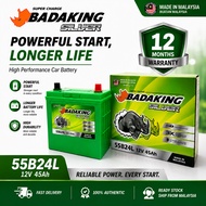 [IPOH] 55B24L | NS60L Badaking Silver Car Battery