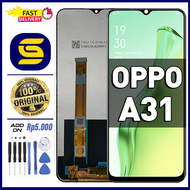 LCD OPPO A31 Original Fullset Touchscreen ori asli Compatible For Glass Touch Screen Digitizer COD